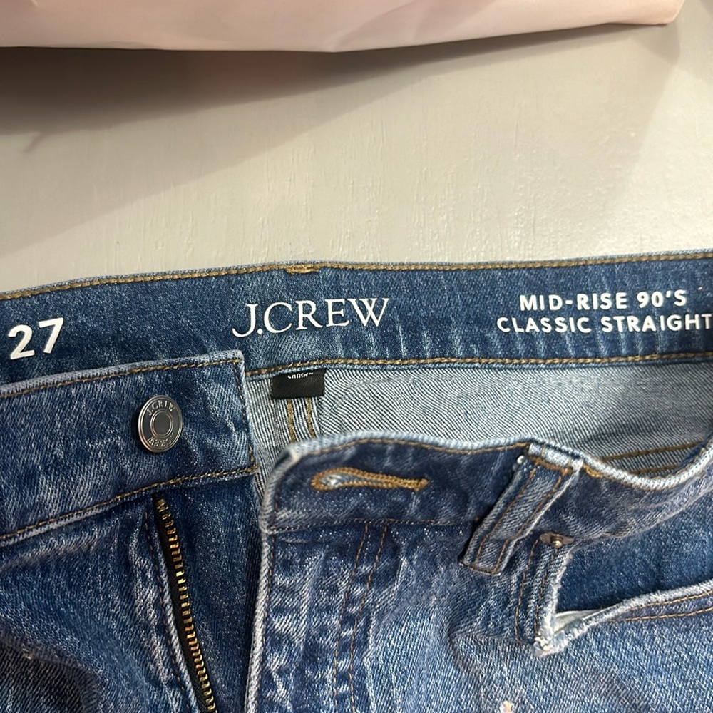 Jcrew rhinestone jeans